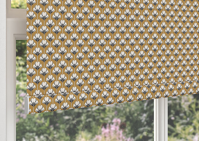 Ted Baker Palm Geo, Gold - Twist&Fit Roller Blind - Image 4
